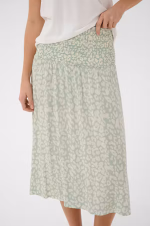 Gisla kjol cameo green