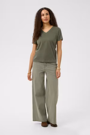 Naia t-shirt mulled basil