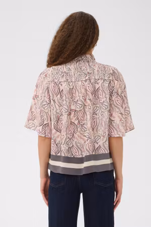 Shakti blus dusty pink arty