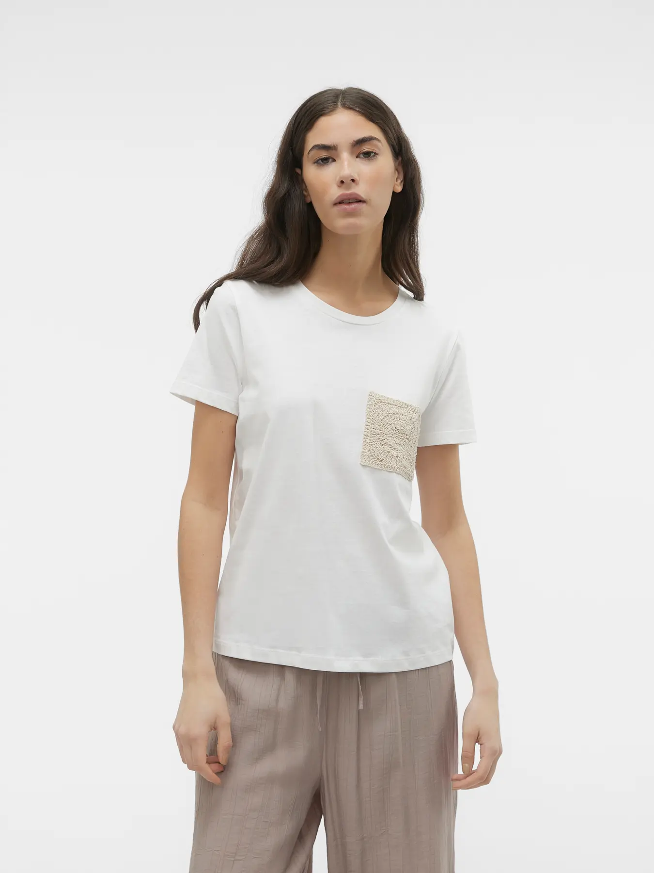 Philipa t-shirt broderad ruta