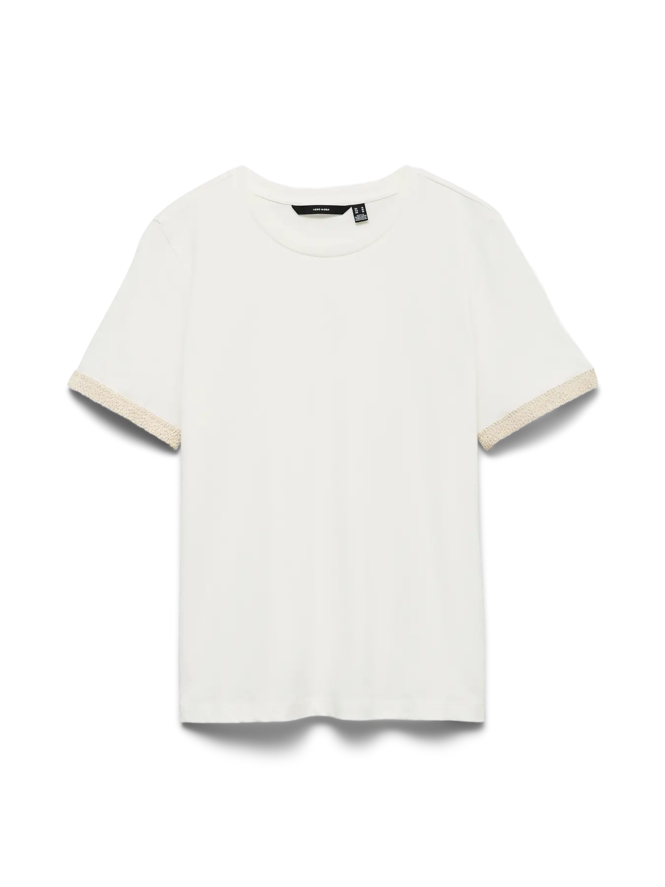 Philipa t-shirt broderat ärmslut