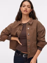 Jamie jeansjacka washed brown