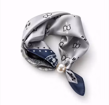 Scarf magnet blå/grå