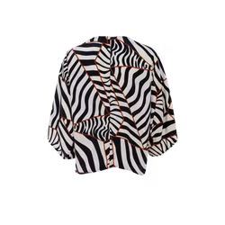 Luna kaftan blus svart