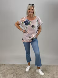 Edit linnetopp lila blommig
