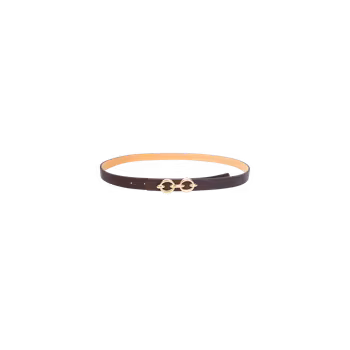 Lotus bälte mocca/guld