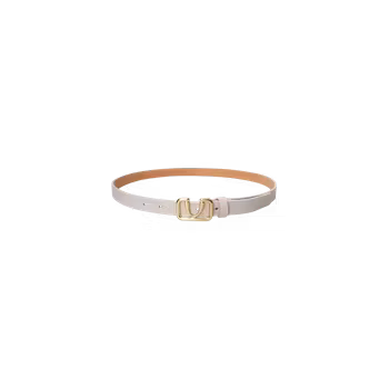Mira bälte cream pearl/guld