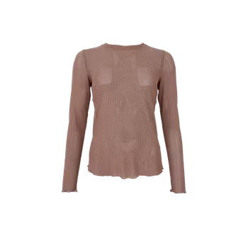 Alexis mesh strass nougat