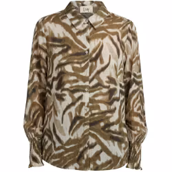 Lotta smock shirt khaki flow
