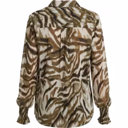 Lotta smock shirt khaki flow