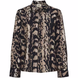 Nini shirt earth & black