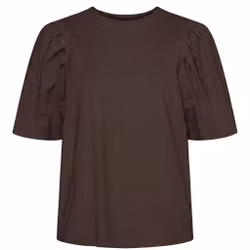 Tinni t-shirt mörkbrun