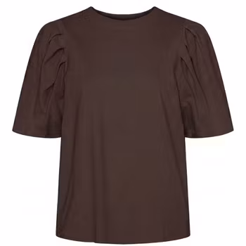 Tinni t-shirt mörkbrun