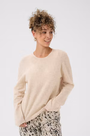 Mela ulltröja oat melange