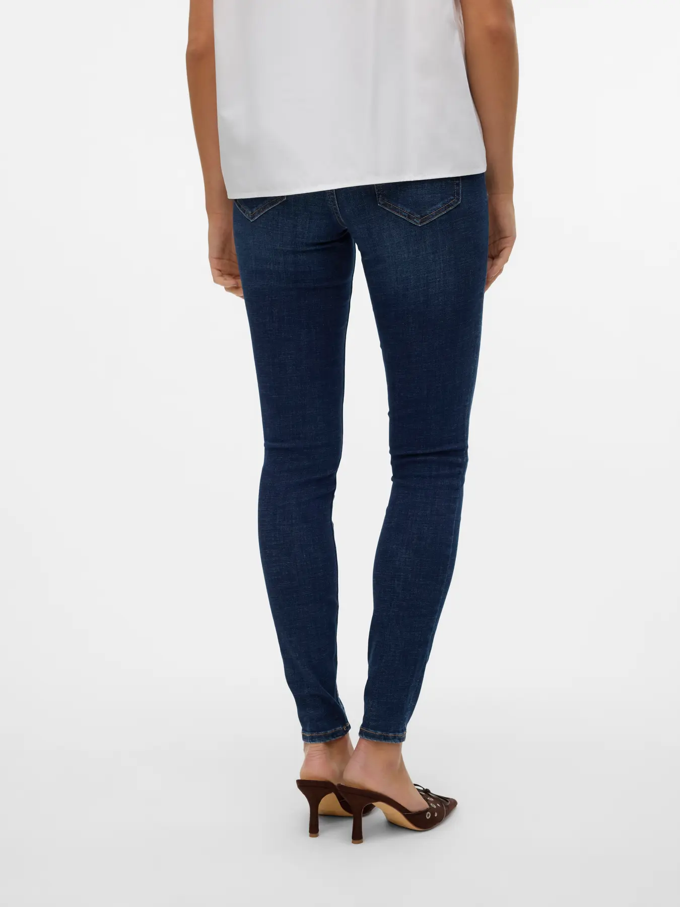 Flash skinny jeans dark blue denim
