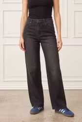Como wide jeans washed grey