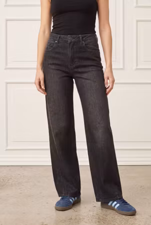 Como wide jeans washed grey