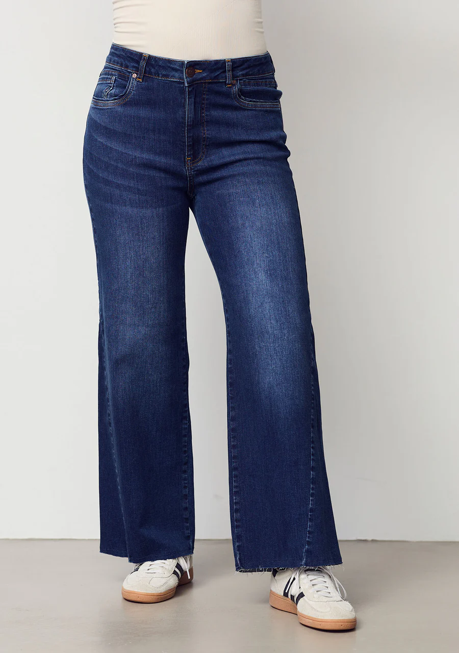 Como wide jeans denim wash