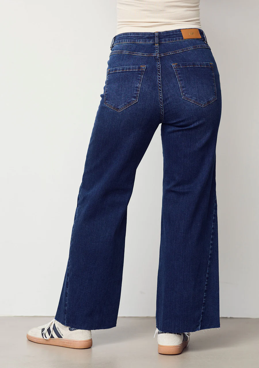 Como wide jeans denim wash