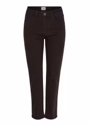 Monza straight pant dark brown