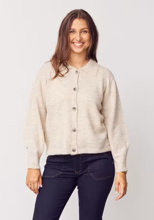 Anna cardigan krage smokey