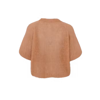 Bjoerk mohair kofta camel