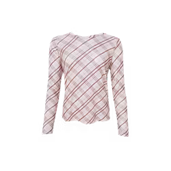 Kamma mesh beige tartan