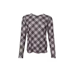 Kamma mesh brun tartan