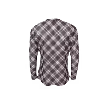 Kamma mesh brun tartan