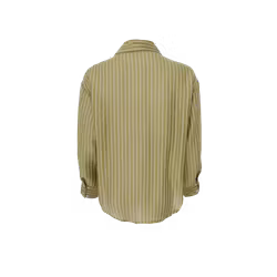 Malone skjorta randig dark lime