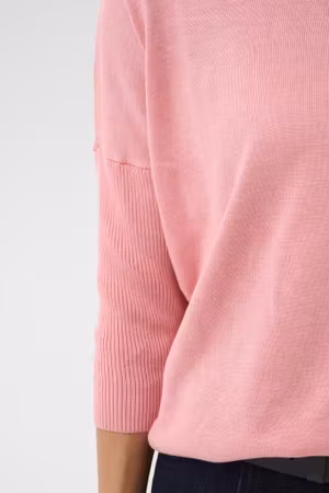 Mila r-neck pullover cameo pink