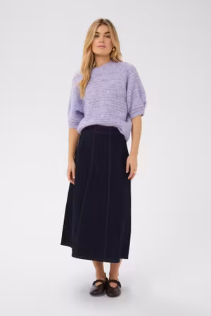 Sambrina jeanskjol dark denim