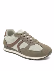 Sneakers grön/brun