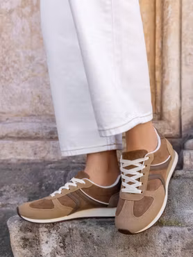 Sneakers nougat/brun