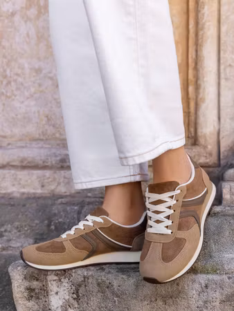 Sneakers nougat/brun