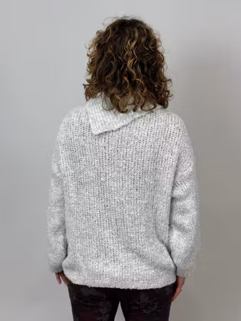 Titti stickad off white