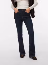 Flash flare jeans dark denim rinse