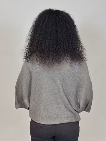 Shirly stickad taupe