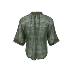 Carla lace shirt army