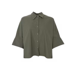 Davina loose shirt army