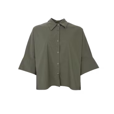Davina loose shirt army