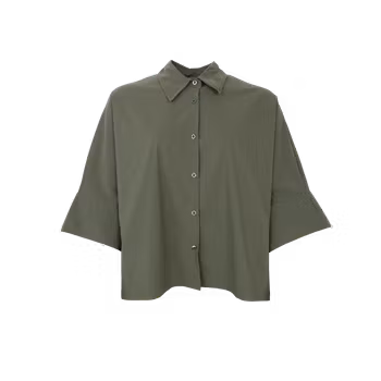 Davina loose shirt army