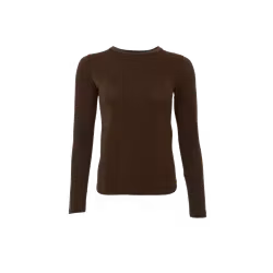 Faye lurex topp choklad