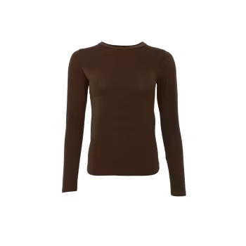 Faye lurex topp choklad