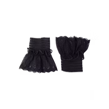 Reeva lace cuffs svart