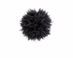 Samara brooch svart