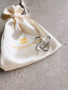 Scarf ring cross silver