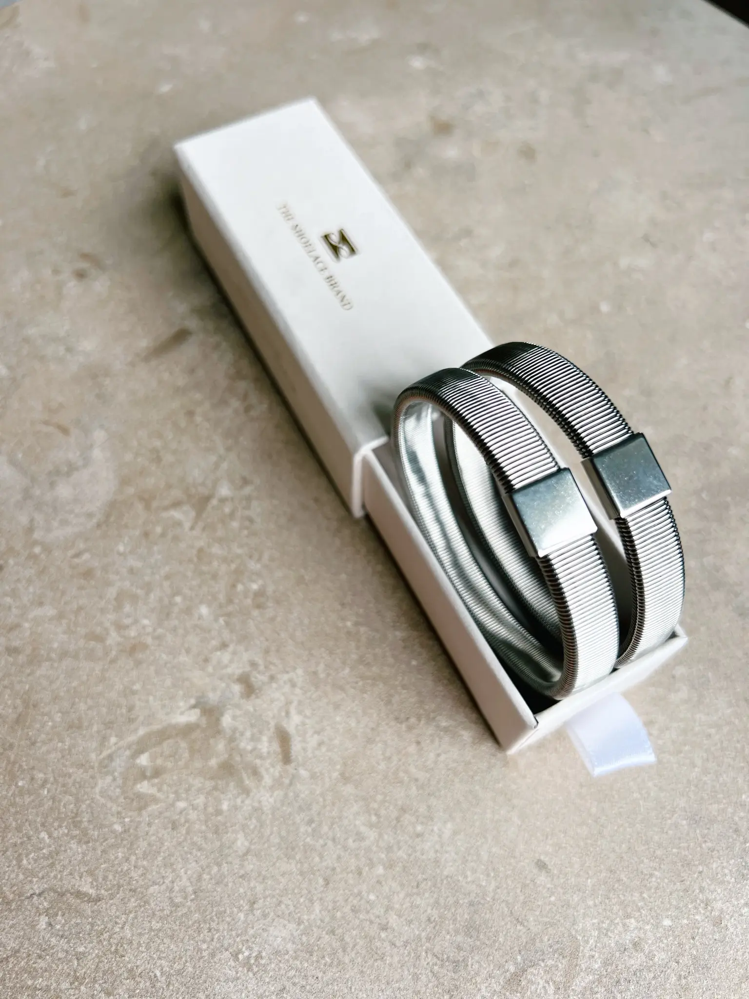Ärmhållare silver