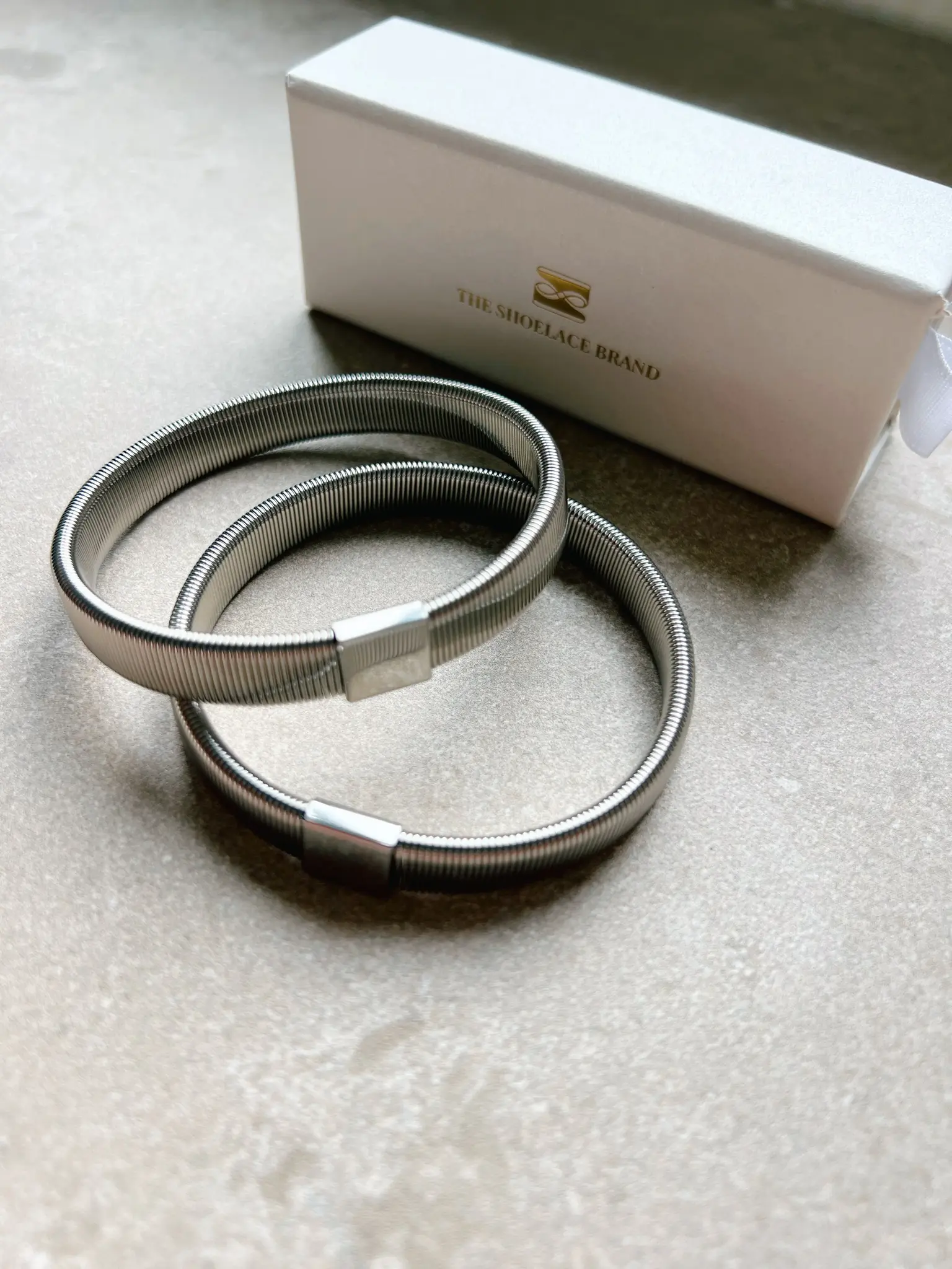Ärmhållare silver
