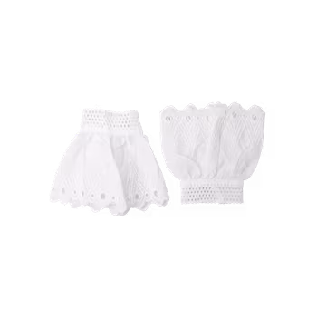 Reeva cuffs white